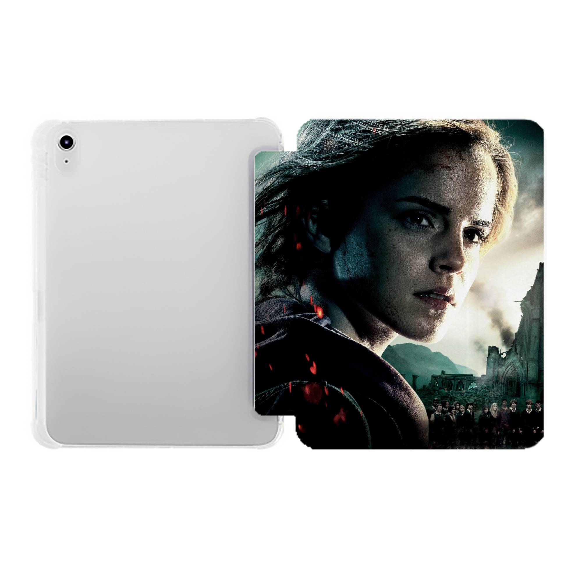 （画像用） Harry Potter ハリー・ポッターシリーズ IPad ケース ペン収納付き 三つ折りスタンド PUレザー×シリコン 対応機種9.5/10.5/10.9インチ